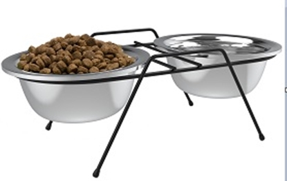 Picture of FREEDOG ELEVATED DOG BOWL